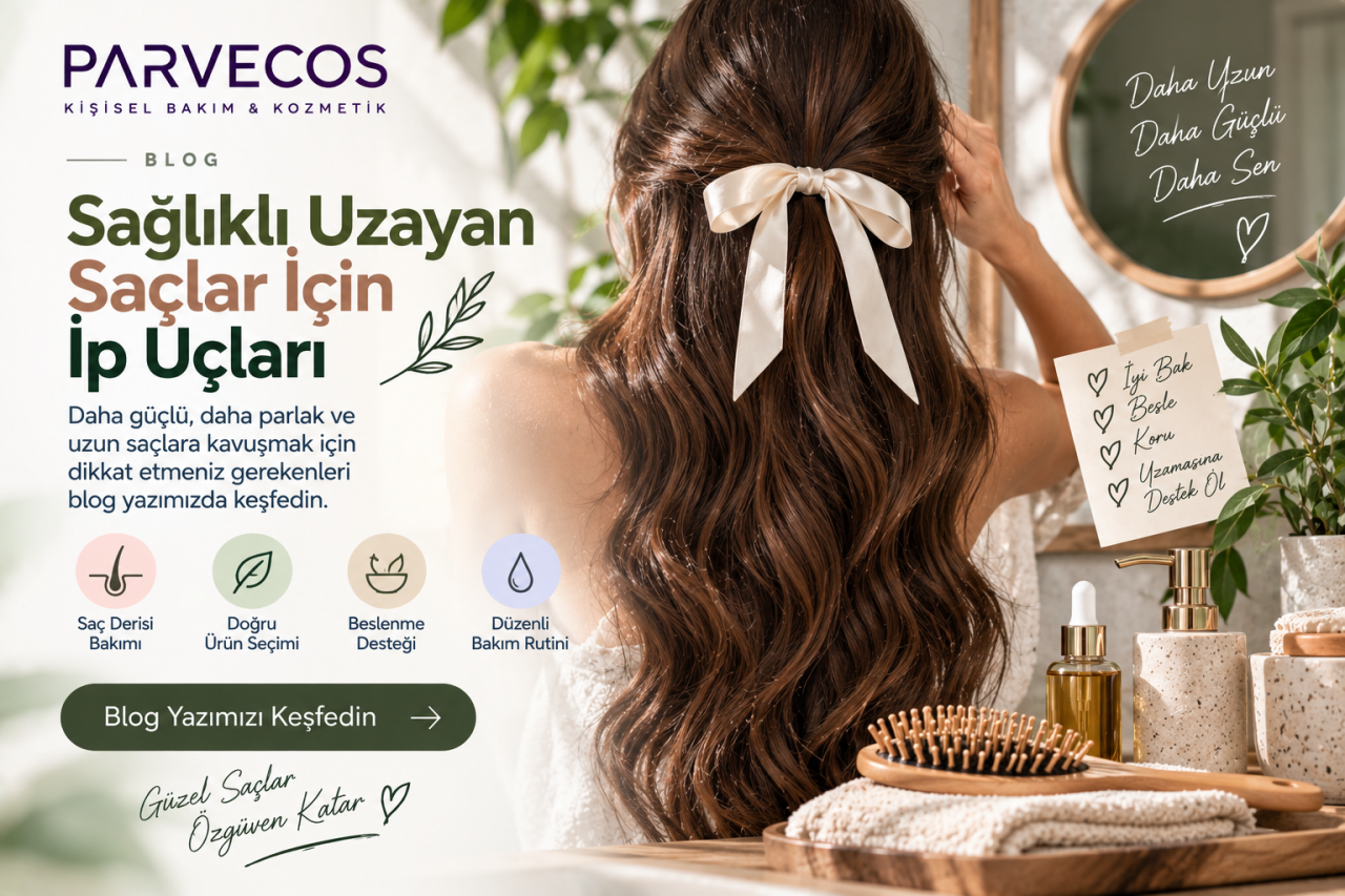 Sağlıklı Uzayan Saçlar İçin İp Uçları