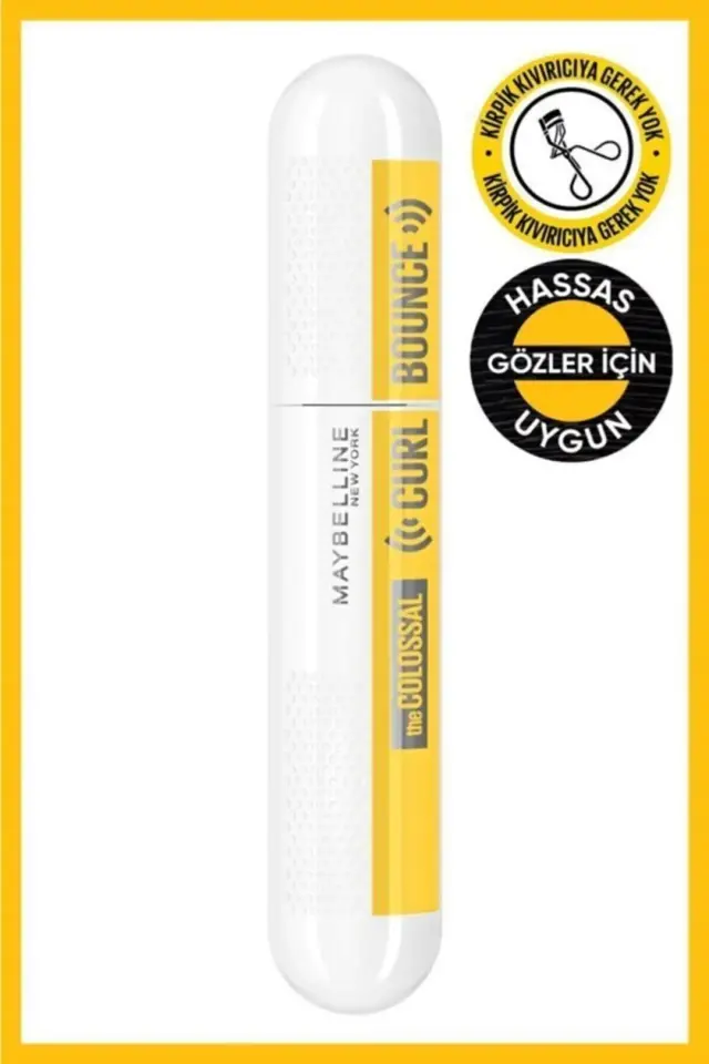 Maybelline Siyah Bonus Maskara - Colossal Curl Bounce Mascara 30145436