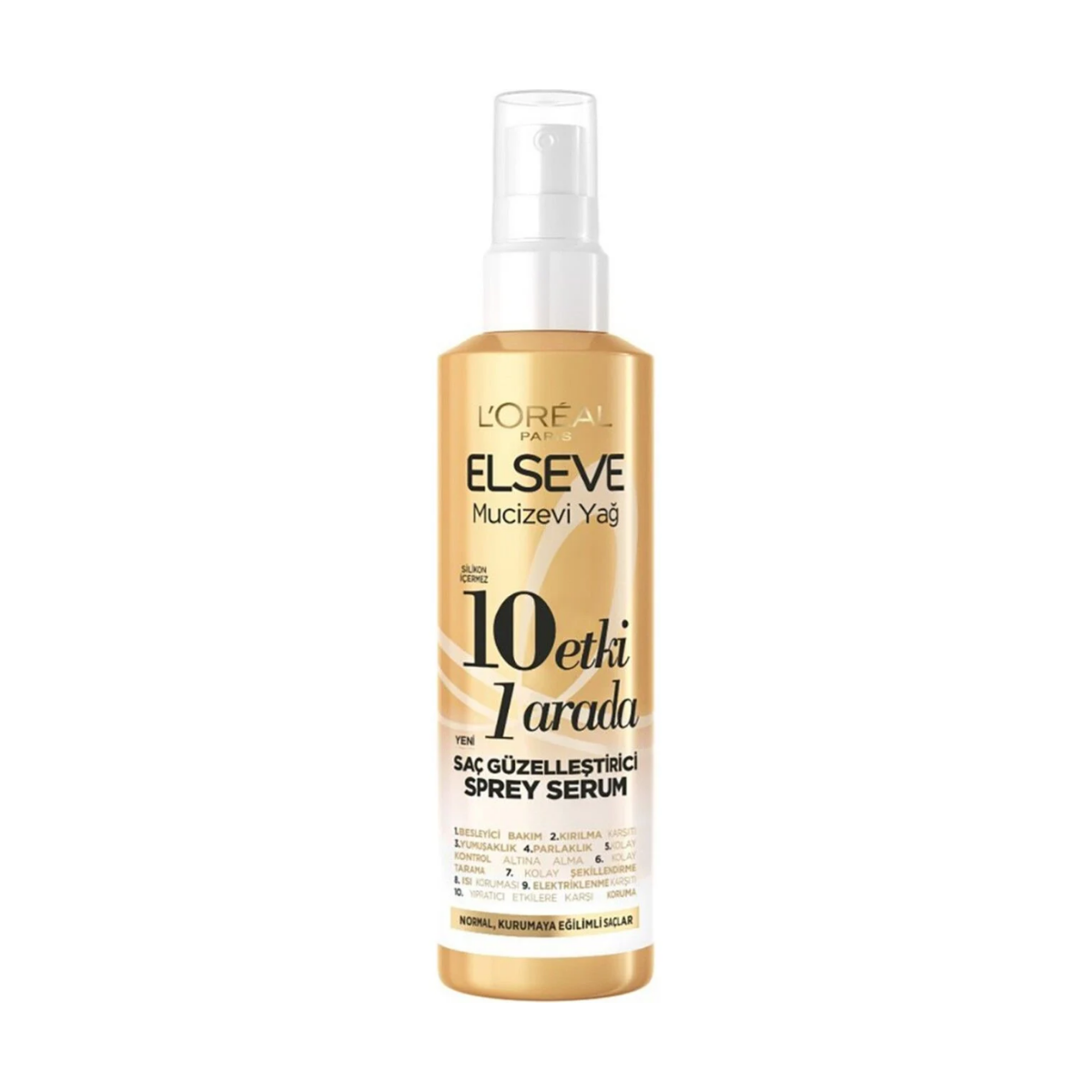 Loreal Elseve Mucizevi Yağ 10 Etki 1 Arada Saç Güzelleştirici Sprey Serum 150ml