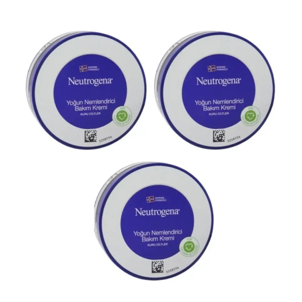 Neutrogena Norveç Formülü Yoğun Nemlendirici Bakım Kremi 200 Ml X 3 Adet