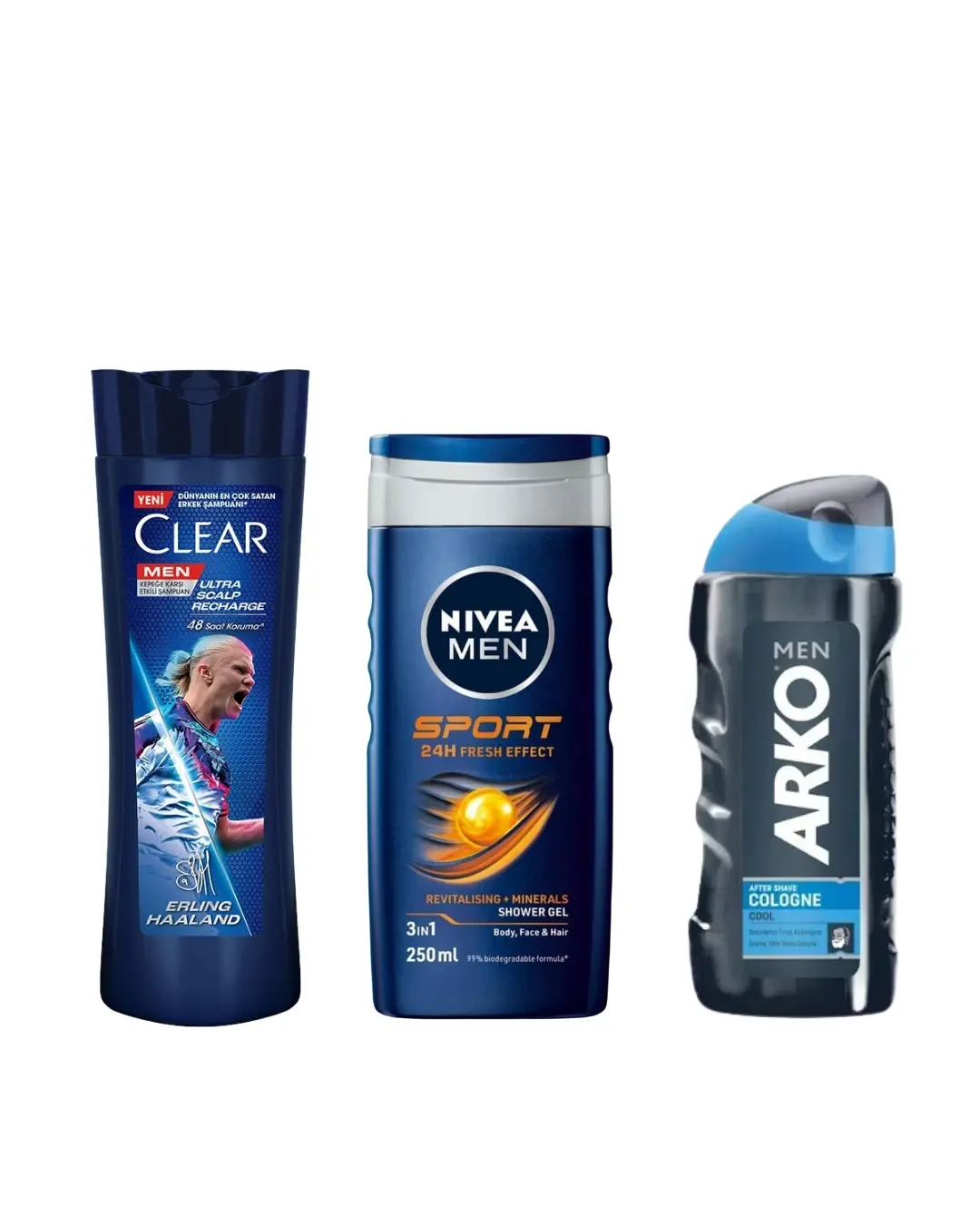 Nivea Erkekler İçin 3'Lü Kişisel Bakım Seti