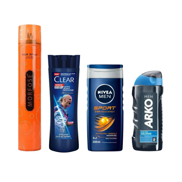 Nivea Erkekler İçin 4'Lü Kişisel Bakım Seti