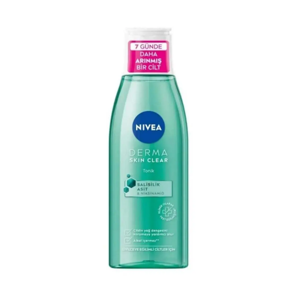 Nivea Yüz Bakım Derma Skin Clear Sivilce Karşıtı Tonik 200 Ml
