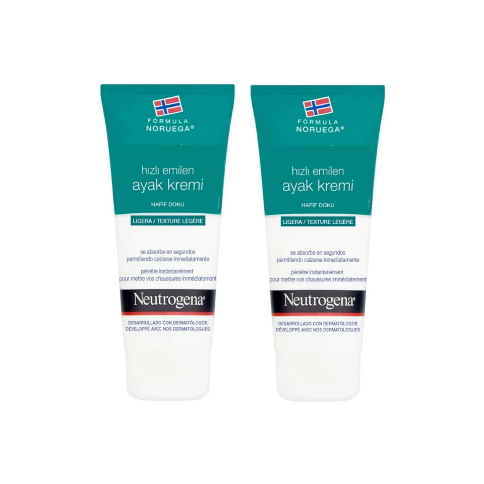 Neutrogena  Norveç Formülü Hızlı Emilen Ayak Kremi 100 ml 2 Adet
