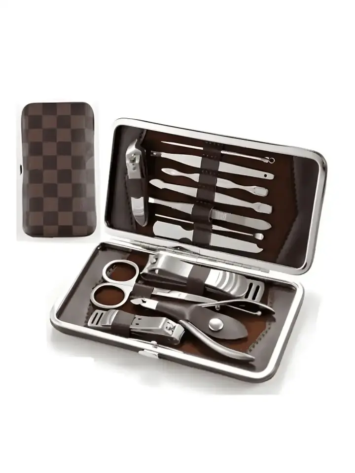Orange Manikür Seti Salon Quality Professional Nail Care Manicure Set