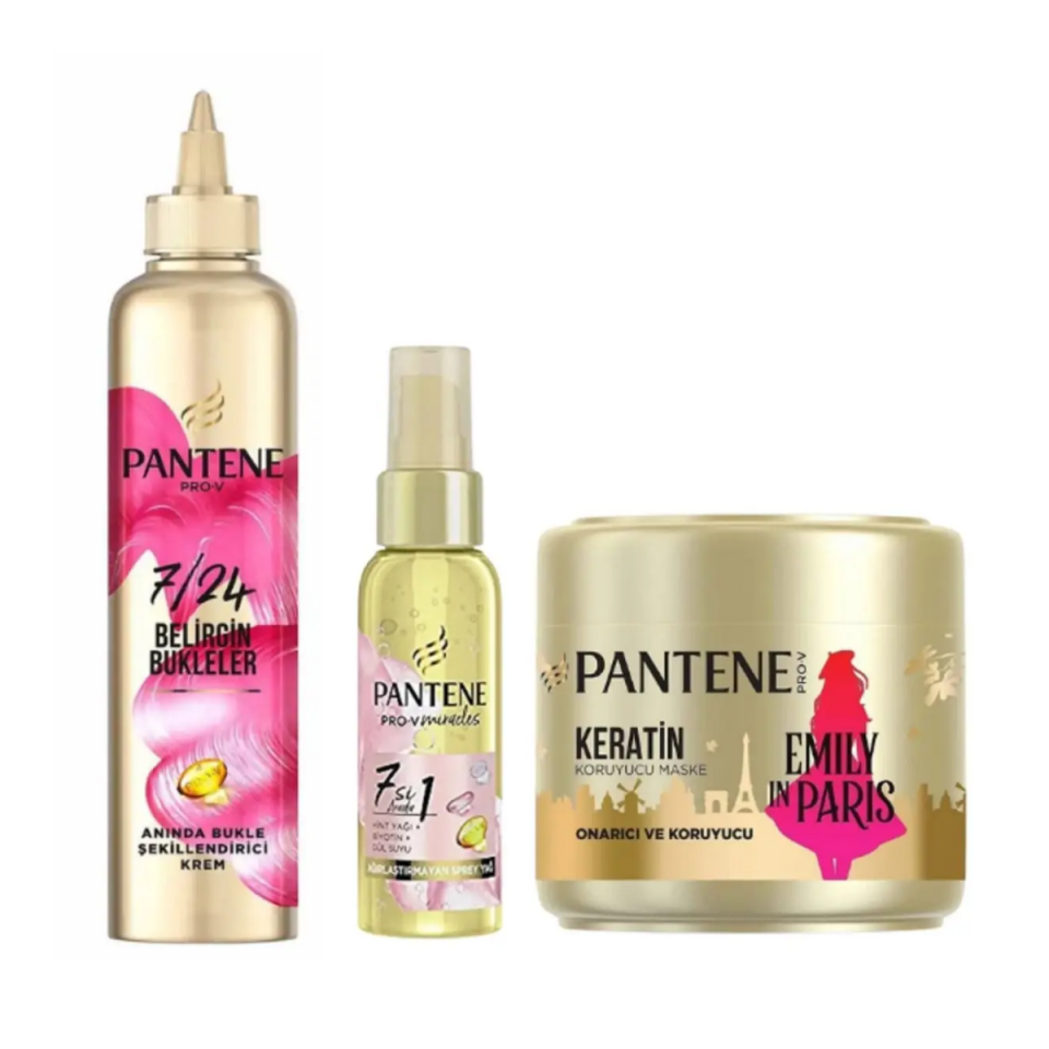 Pantene 3'lü Saç Bakım Seti