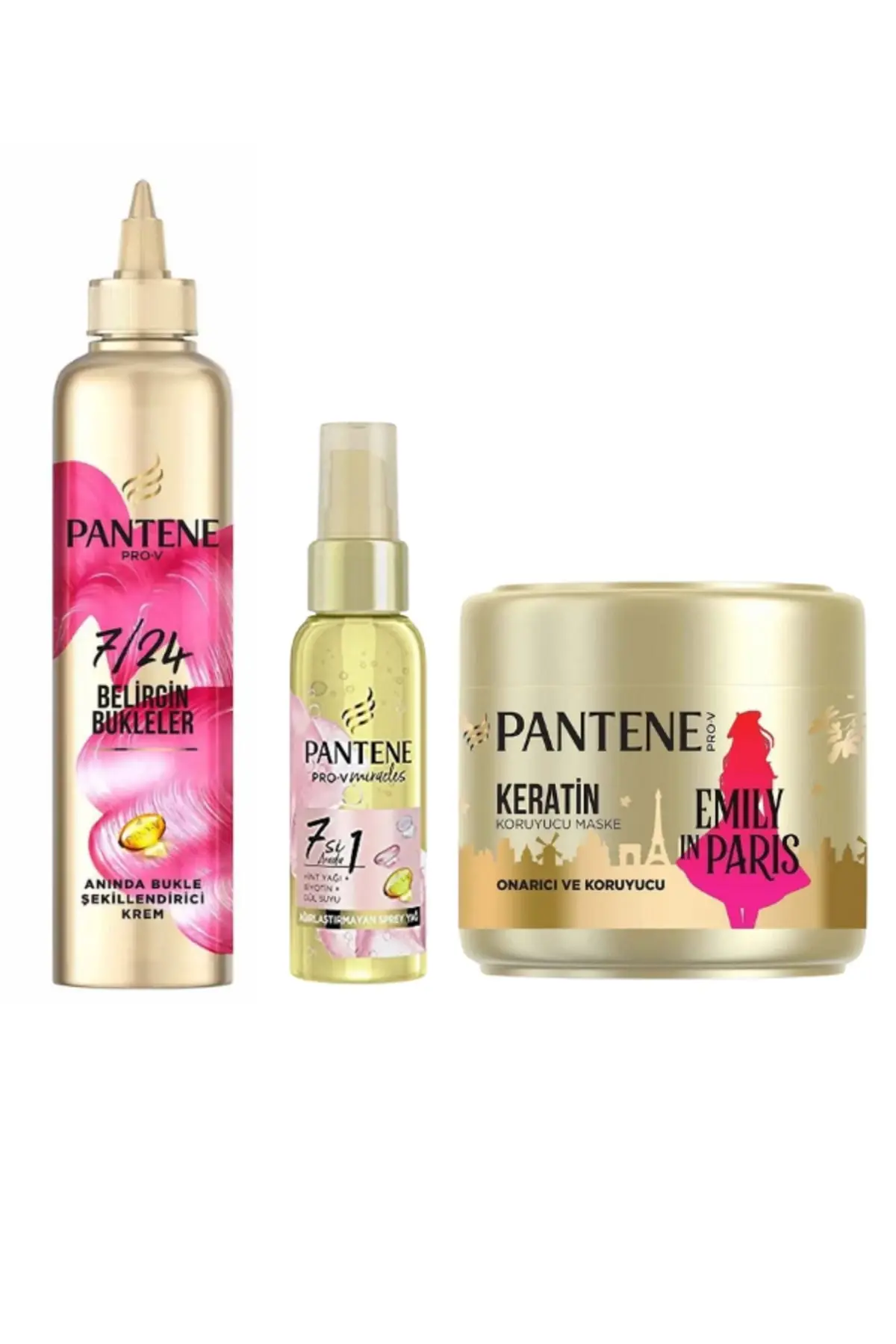 Pantene 3'lü Saç Bakım Seti