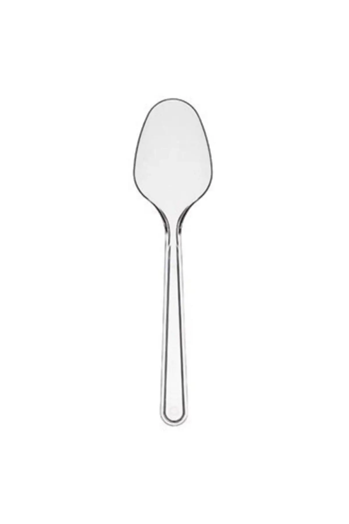Point Plastik Lüx Şeffaf Kaşık - 18 Cm. - 3.2 Gr. - 3000 Adet - Koli