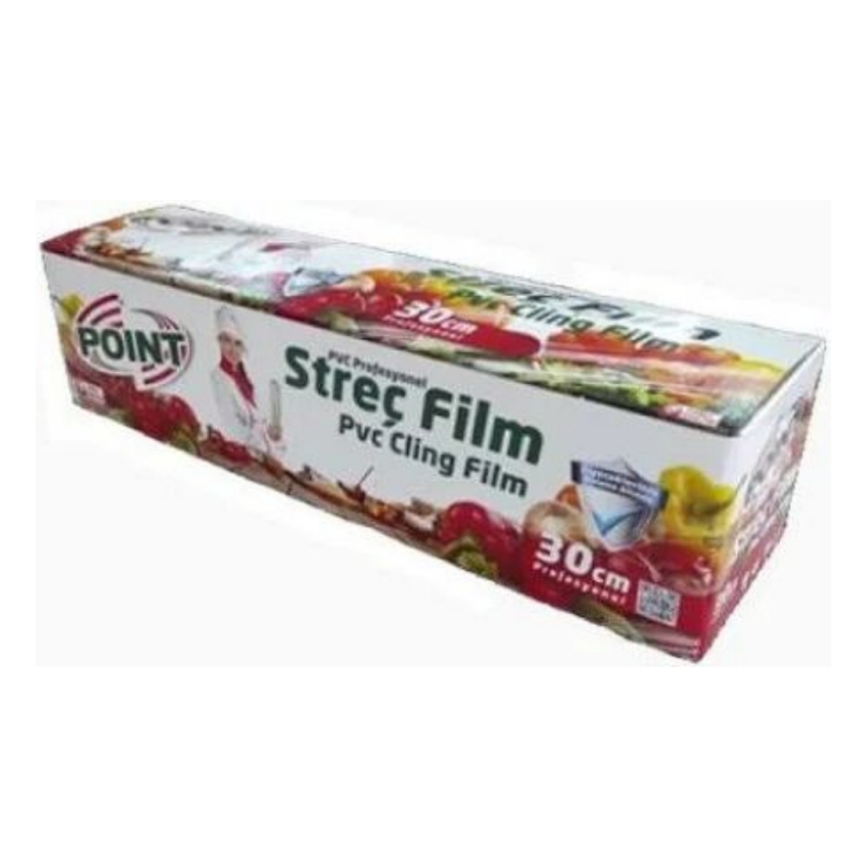 Point Streç Film Kutulu 30X150 M 9 Mikron