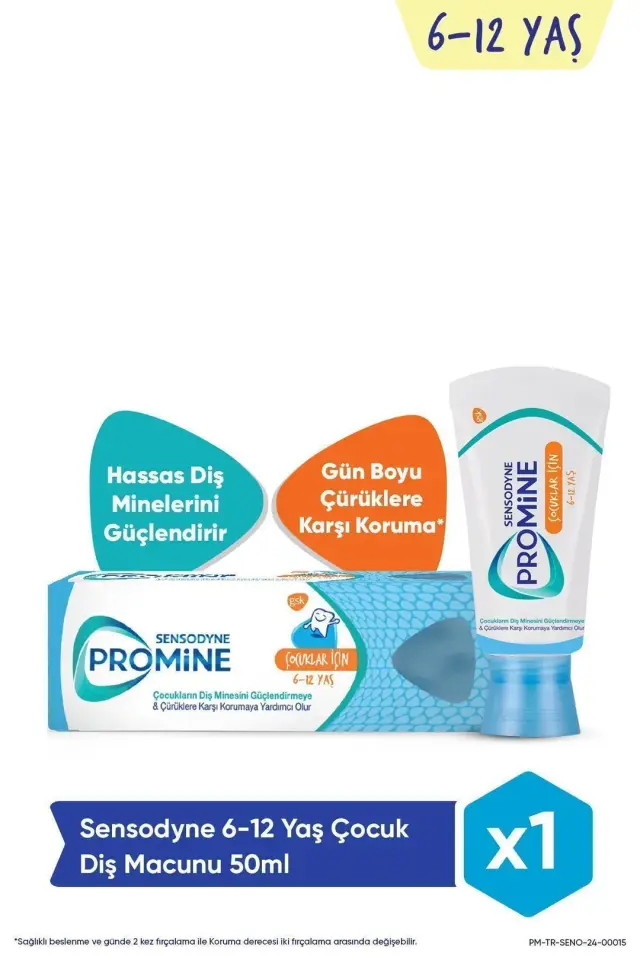 Promine Çocuklar için Diş Macunu 50ml