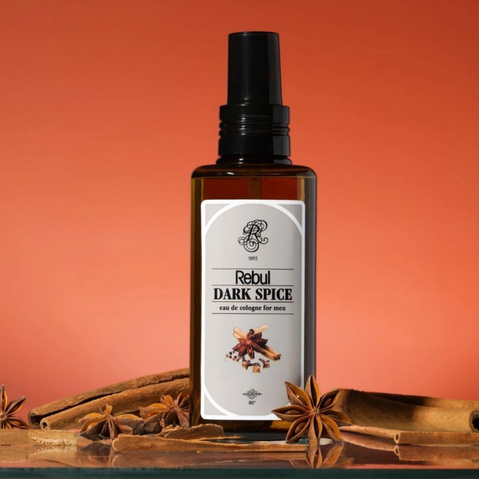 Rebul Spreyli Pet Şişe Kolonya 125 ml - Dark Spice
