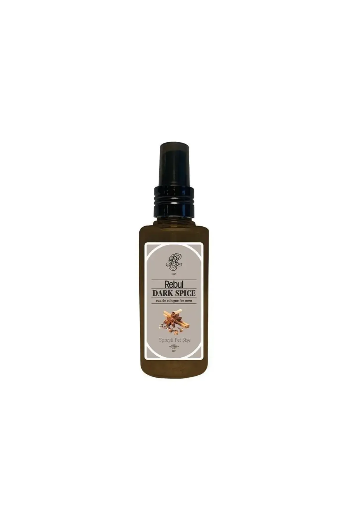 Rebul Spreyli Pet Şişe Kolonya 125 ml - Dark Spice