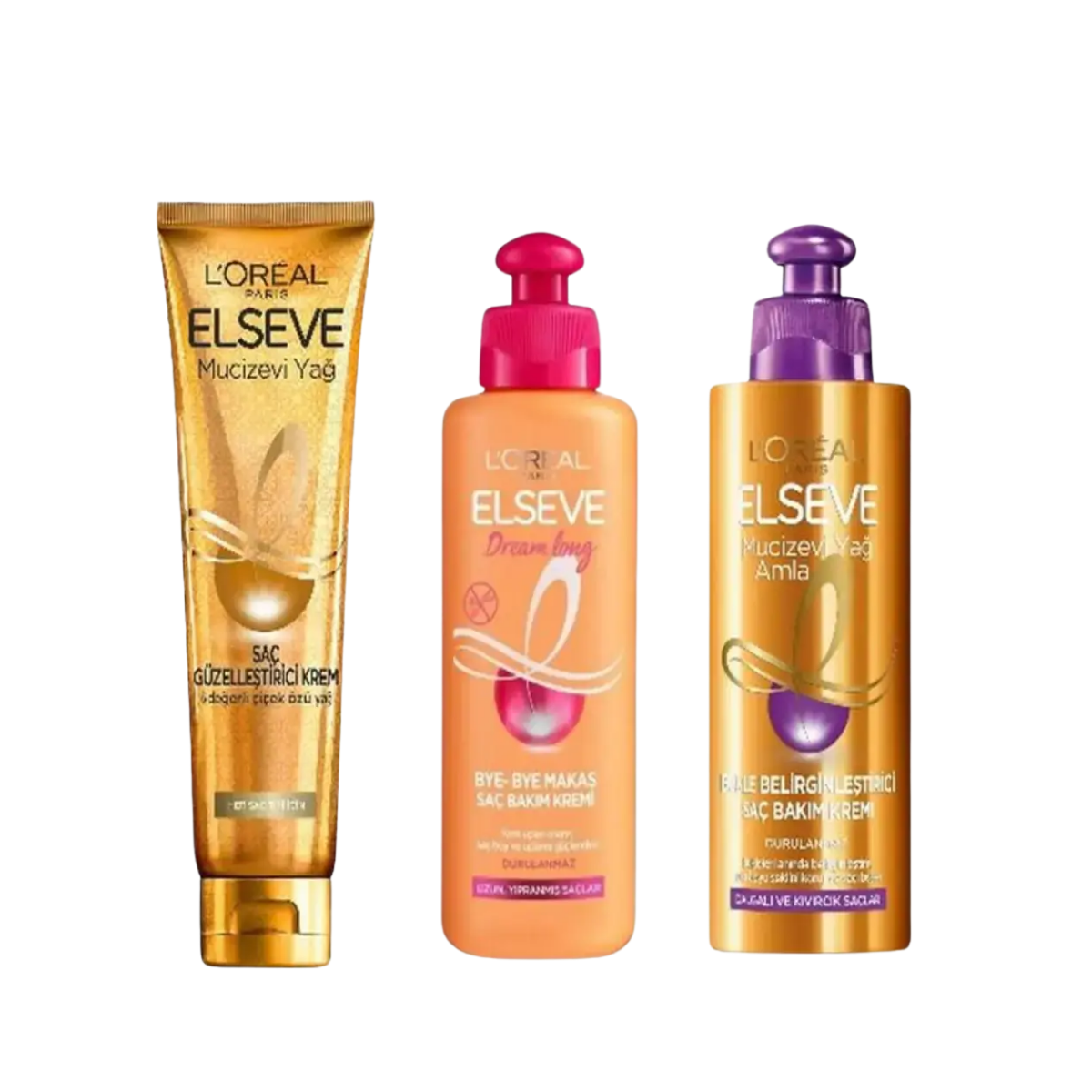 Elseve Saç Şekillendirici 3'lü Set