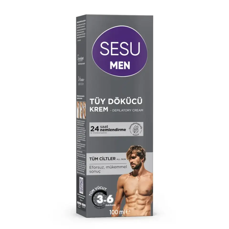 SESU Men Tüy Dökücü Krem 100 ml