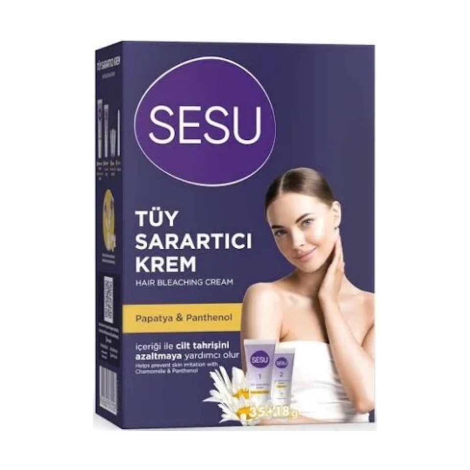 SESU Tüy Sarartıcı Krem 35 Gr +18 Gr
