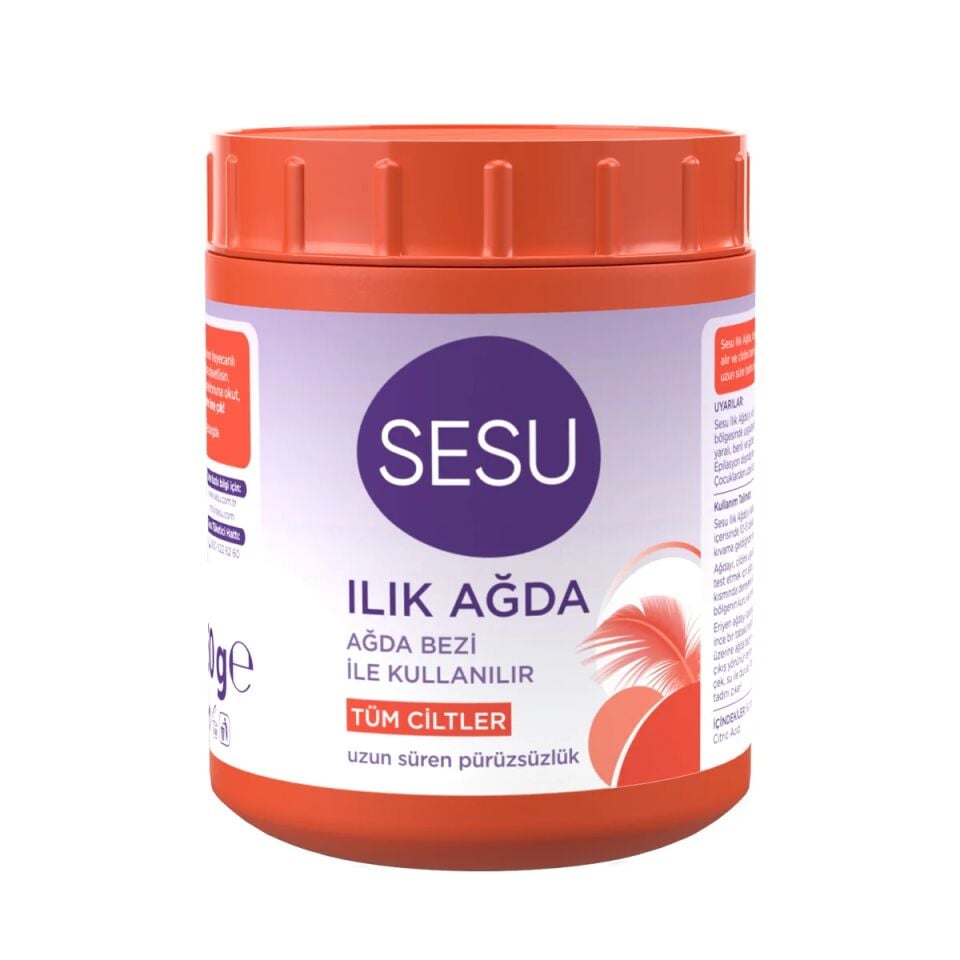 Sesu Turuncu Ilık Ağda 250 Gr
