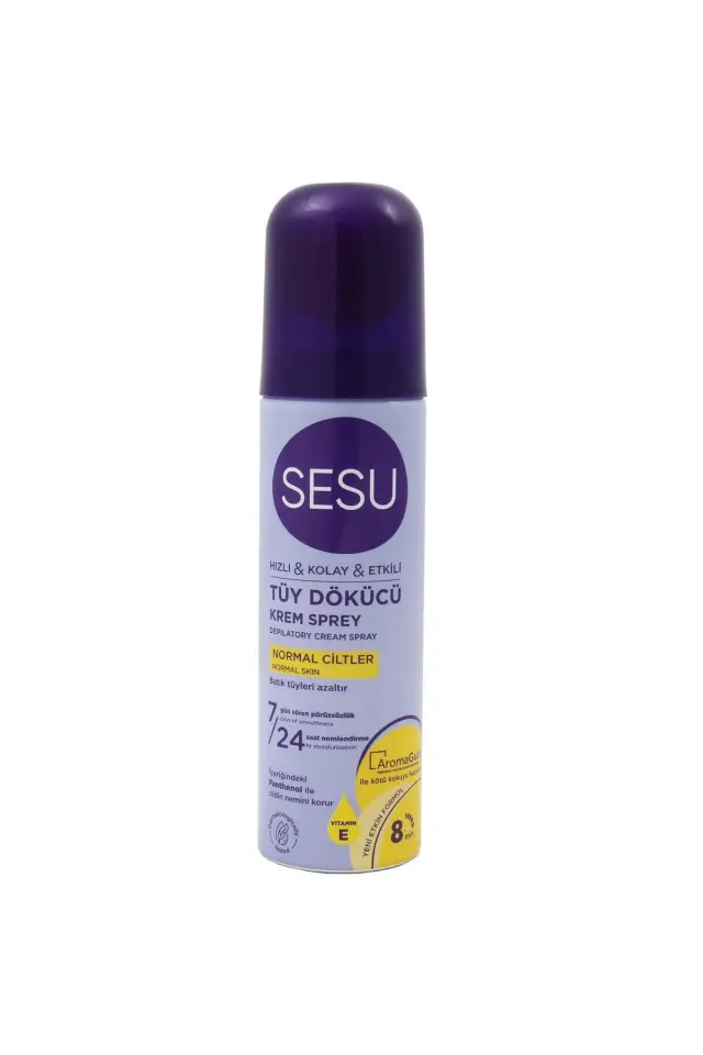 Sesu Tüy Dökücü Krem Sprey Normal Ciltler 150 ml