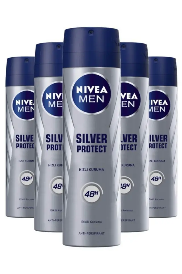 Silver Protect Erkek Deodorant 150 ml X5