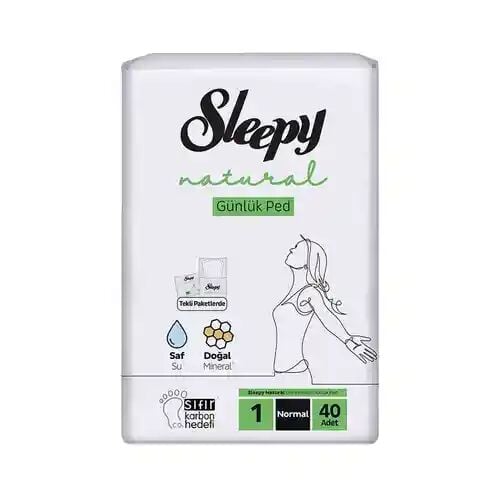 Sleepy Natural Günlük Hijyenik Ped 40'lı