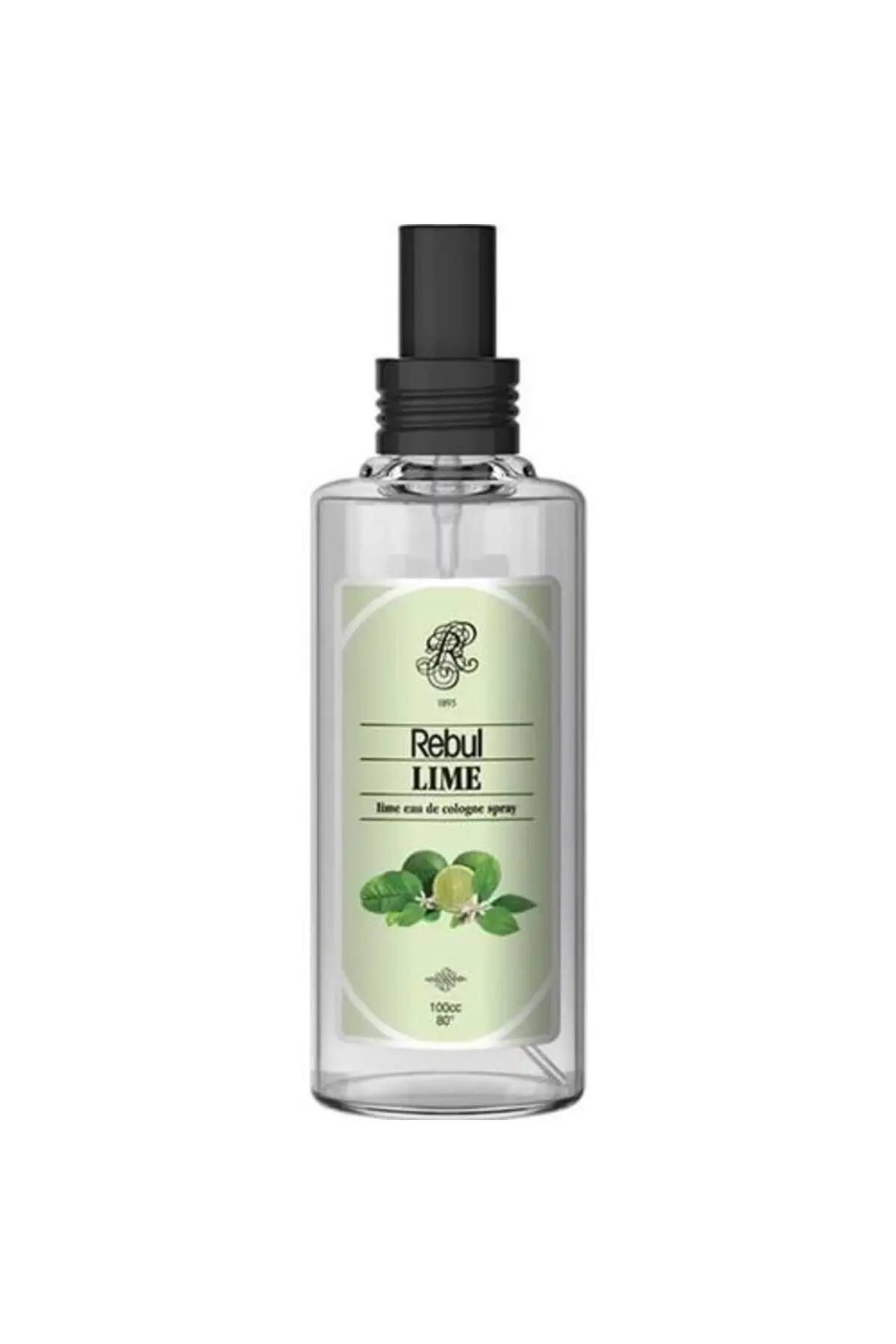 Spreyli Cam Şişe Kolonya 100 Ml - Lime