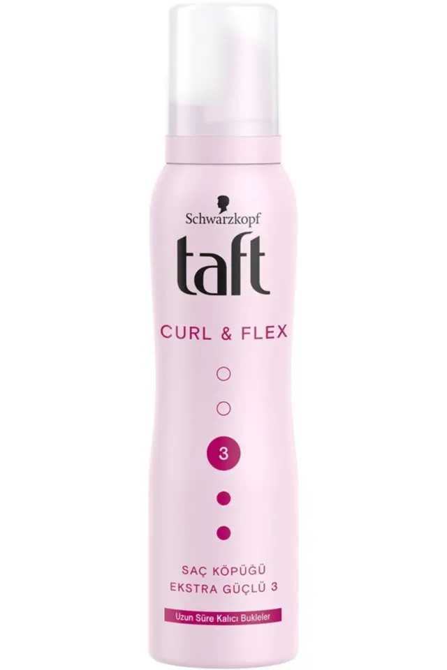 Taft Kıvırcık/bukle No:3 Saç Köpüğü 150 Ml Saç Köpüğü