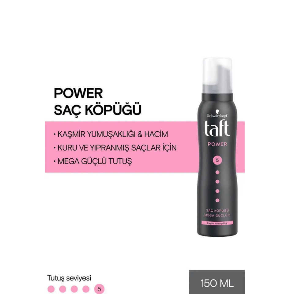 Taft Power Kaşmir Köpük 150 ml