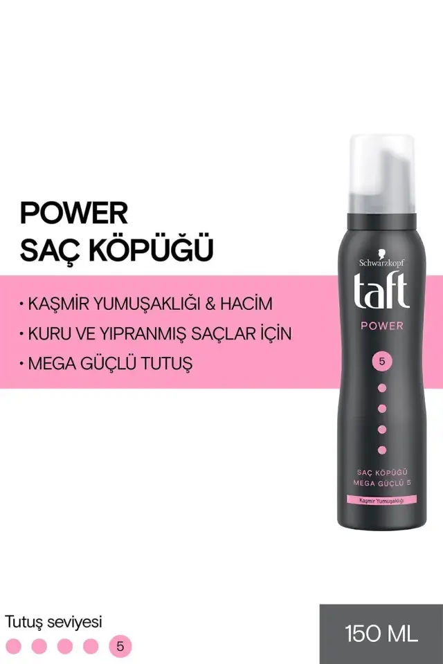 Taft Power Kaşmir Köpük 150 ml