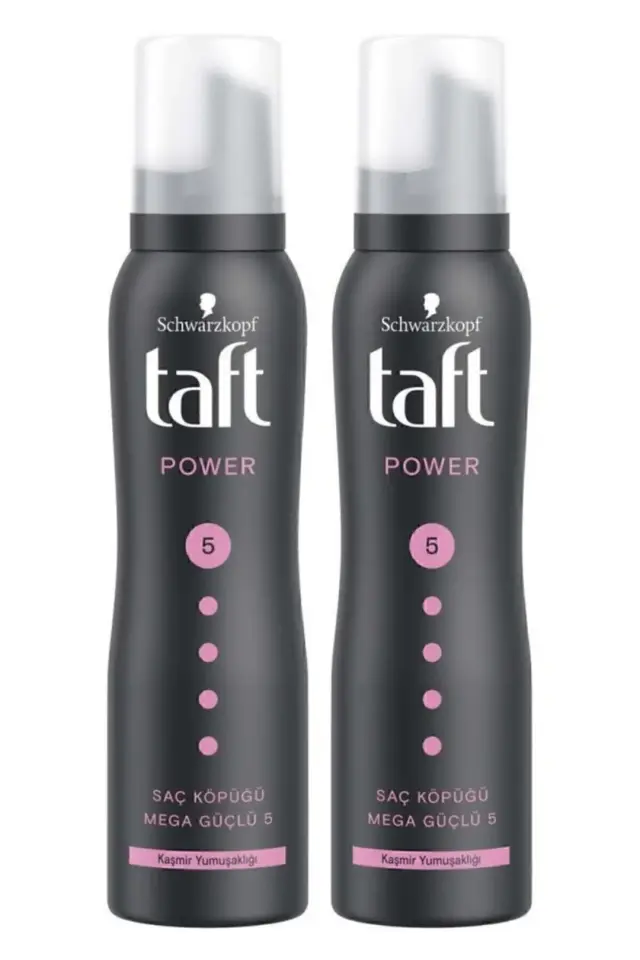 Taft Power Kaşmir Saç Köpüğü 150ml - 2'li Set