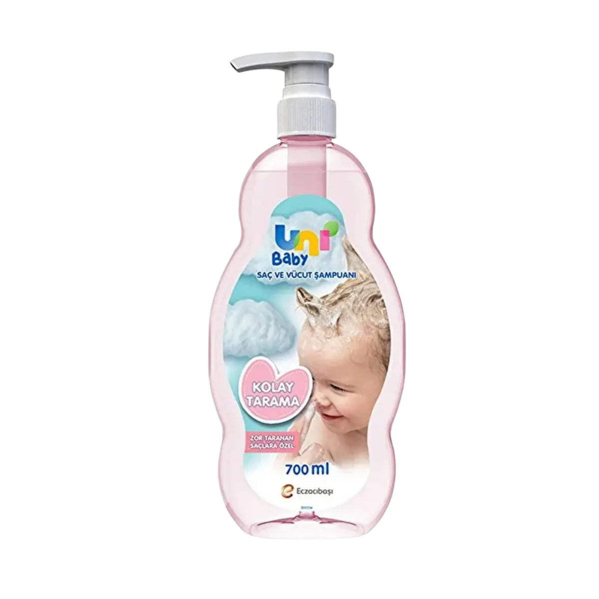 Uni Baby Kolay Tarama Saç Ve Vücut Şampuanı 700 ml