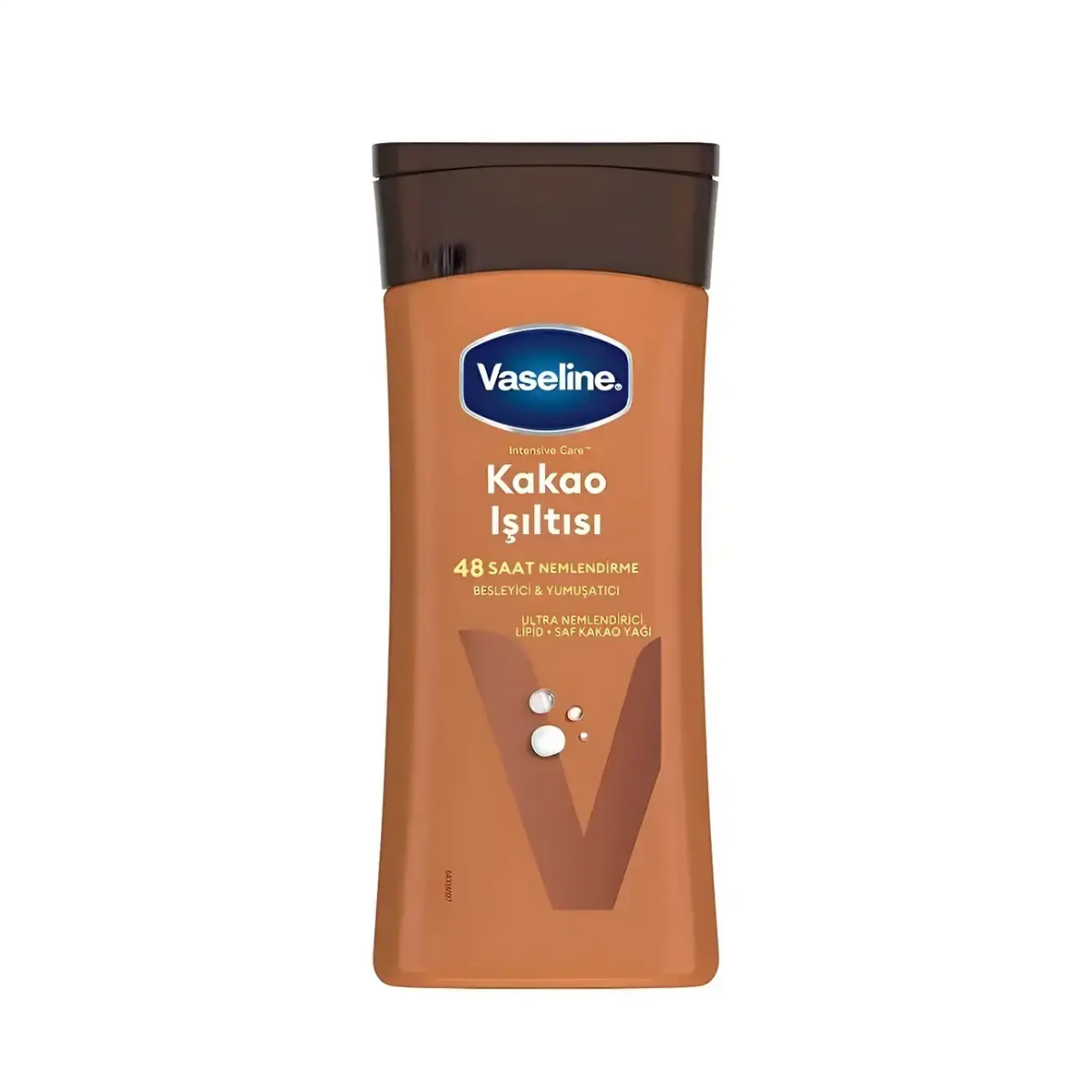 Vaseline Vücut Losyonu Kakao Işıltısı Parlaklığını Kaybetmiş ve Kuru Ciltler İçin 200 ml