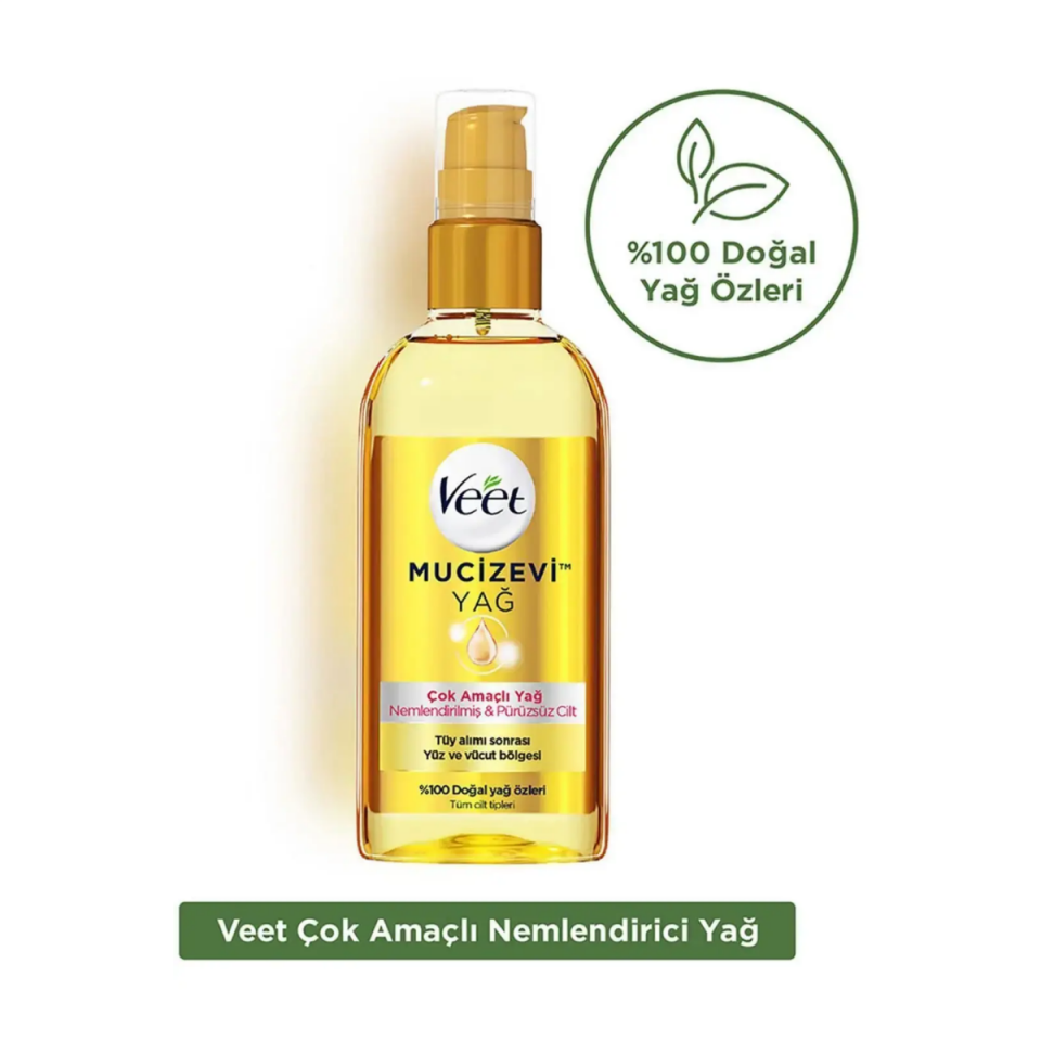 Veet Mucizevi Yağ 100 Ml - Çok Amaçlı Nemlendirici