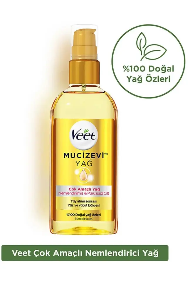 Veet Mucizevi Yağ 100 Ml - Çok Amaçlı Nemlendirici