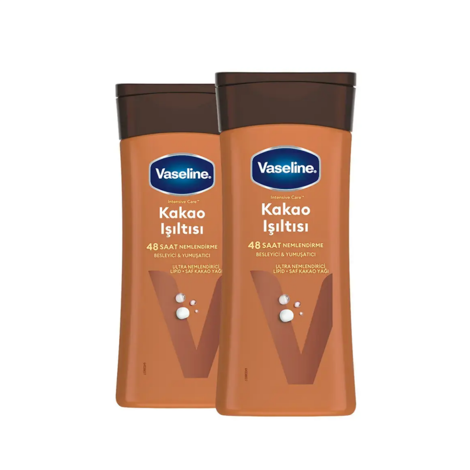 Vaseline Vücut Losyonu Parlaklığın Kaybetmiş Ve Kuru Ciltler Için 200 ml X 2 Adet