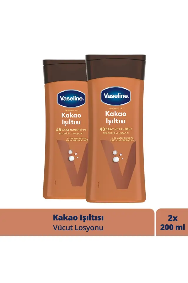 Vücut Losyon Parlaklığın Kaybetmiş Ve Kuru Ciltler Için 200 ml X 2 Adet