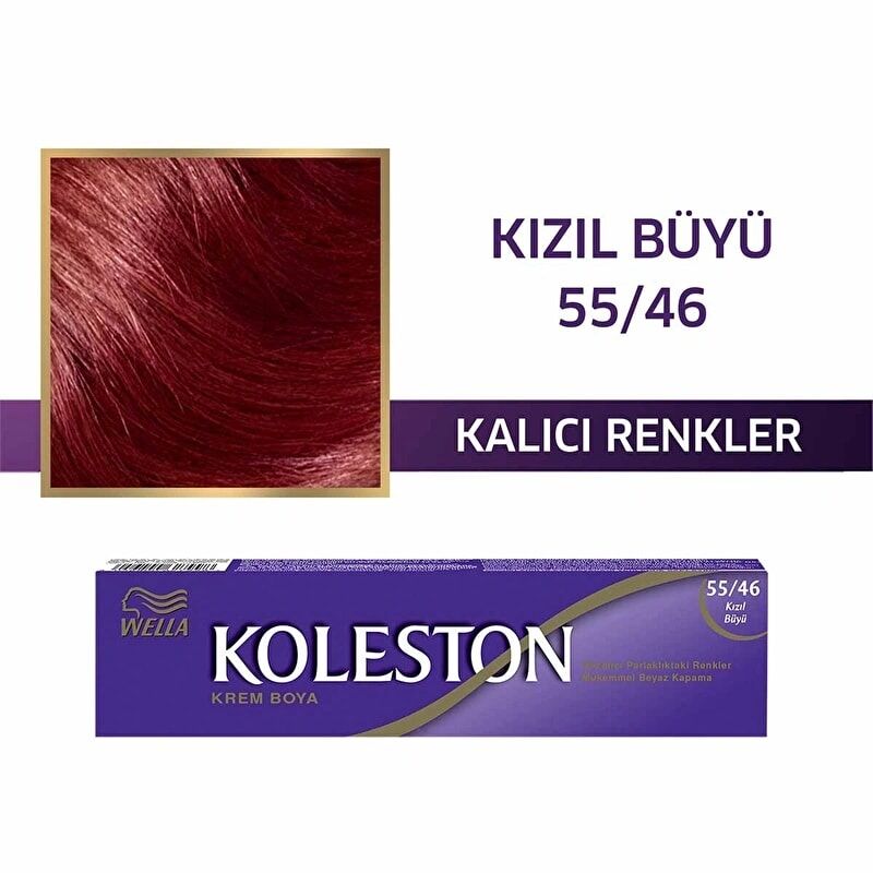Wella Koleston Single Tüp Boya 55/46 Kızıl Büyü