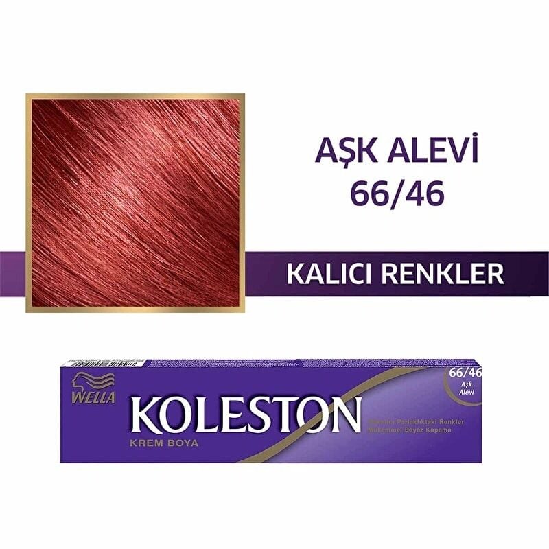 Wella Koleston Single Tüp Boya 66/46 Aşk Alevi