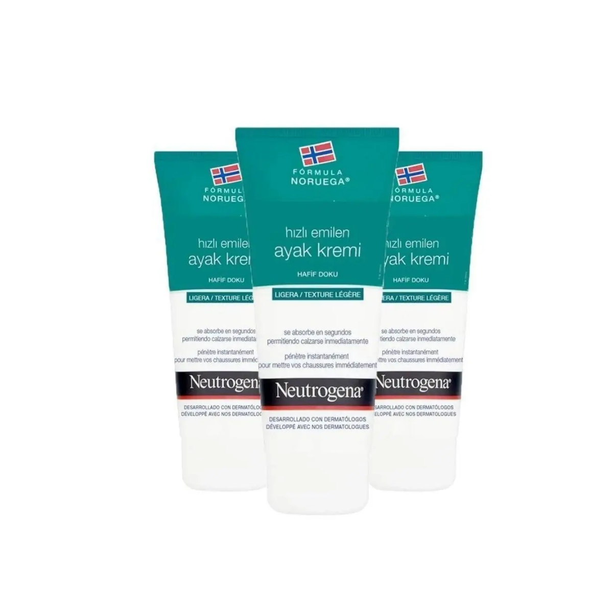 Neutrogena Norveç Formülü Hızlı Emilen Ayak Kremi 100 Ml X 3