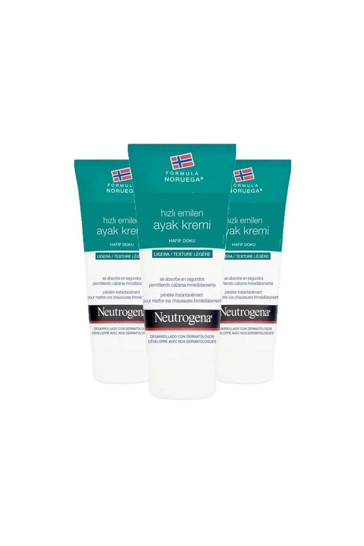 ® Norveç Formülü Hızlı Emilen Ayak Kremi 100 Ml X 3