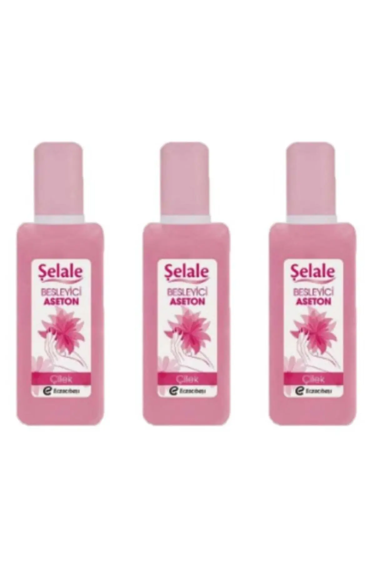Şelale Besleyici Aseton Çilek Özlü 120 ml (3 ADET)