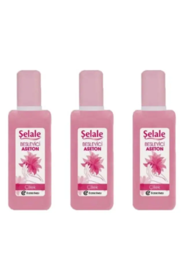 Şelale Besleyici Aseton Çilek Özlü 120 ml (3 ADET)