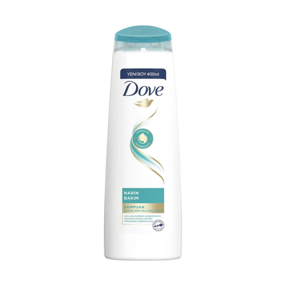 Dove Şampuan Narin Bakım Hassas İnce Telli Saçlara Özel 400 ml