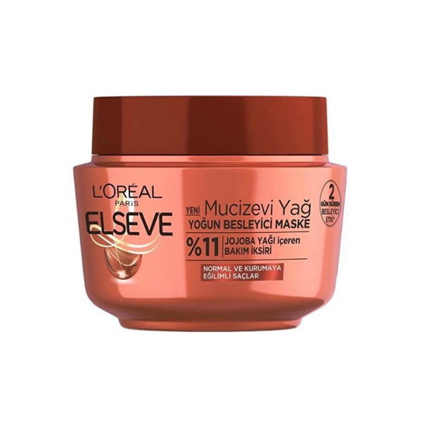 Loreal Paris Elseve Mucizevi Yağ Saç Maskesi 300ml