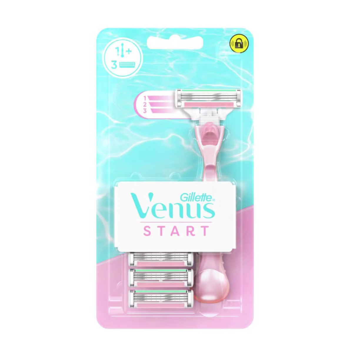 Gillette Venüs Start Kadın Tıraş Makinesi + 3 Yedekli