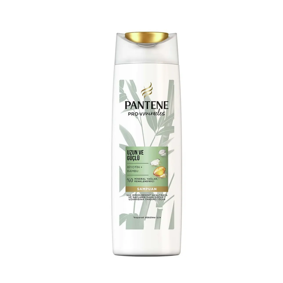 Pantene Uzun Ve Güçlü Saçlar Bambu Ve Biyotinli Şampuan 350 ml