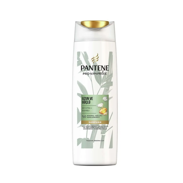 Pantene Uzun Ve Güçlü Saçlar Bambu Ve Biyotinli Şampuan 350 ml
