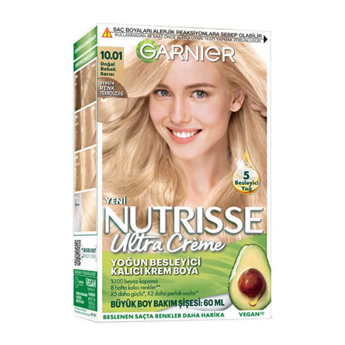 Garnier Nutrisse Ultra Creme 10.01 Doğal Bebek Sarısı