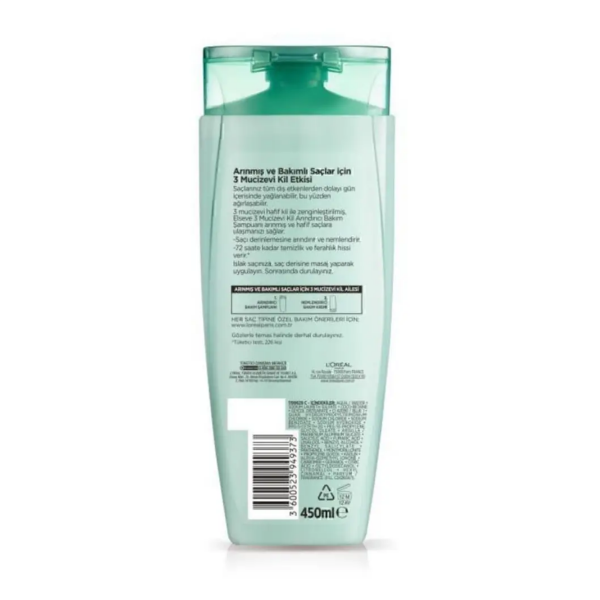 Loreal Paris 3 Mucizevi Kil Ağırlaştırmayan Bakım Şampuanı 450 ml