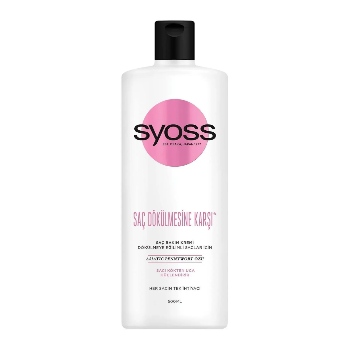 Syoss Saç Dökülmesine Karşı Saç Kremi 500 ml - Güçlü Besleyici Formül