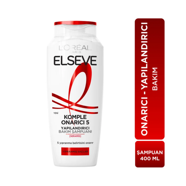 Loreal Paris Elseve Komple Onarıcı 5 Yapılandırıcı Bakım Şampuanı 400 Ml