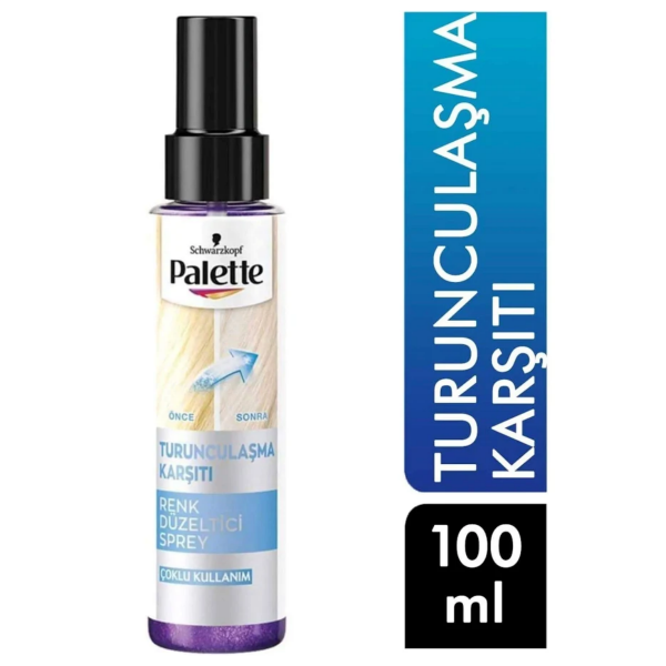 Palette Turunculaşma Karşıtı Renk Düzeltici Sprey 100 ml
